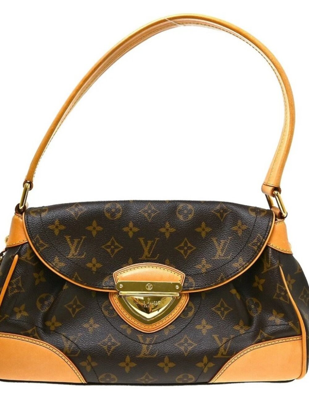 Louis Vuitton Brown Monogram Beverly MM Handbag